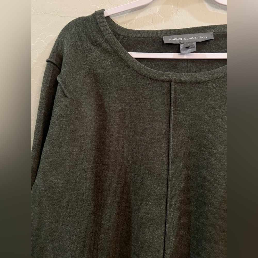 French Connection Large Gray Pullover Sweater - image 4